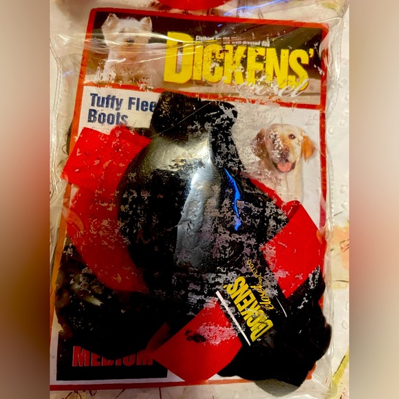 Dog boots Dickens Fluffy Fleece Size Meduim - Picture 1 of 4